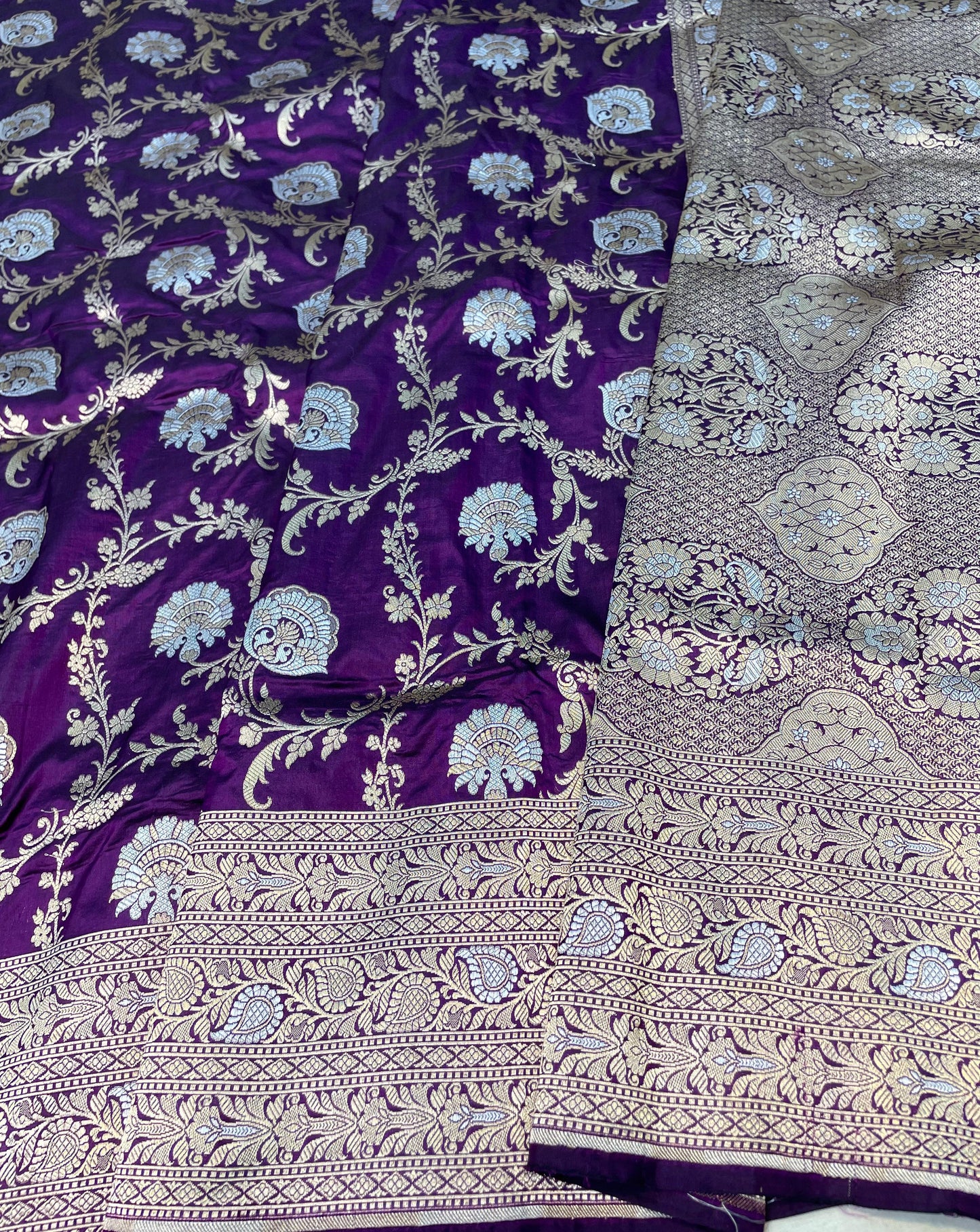 Banarasi Pure Katan Silk Saree Code-WEA001