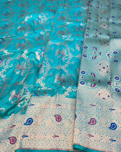 Banarasi Pure Katan Silk Saree Code-WEA003