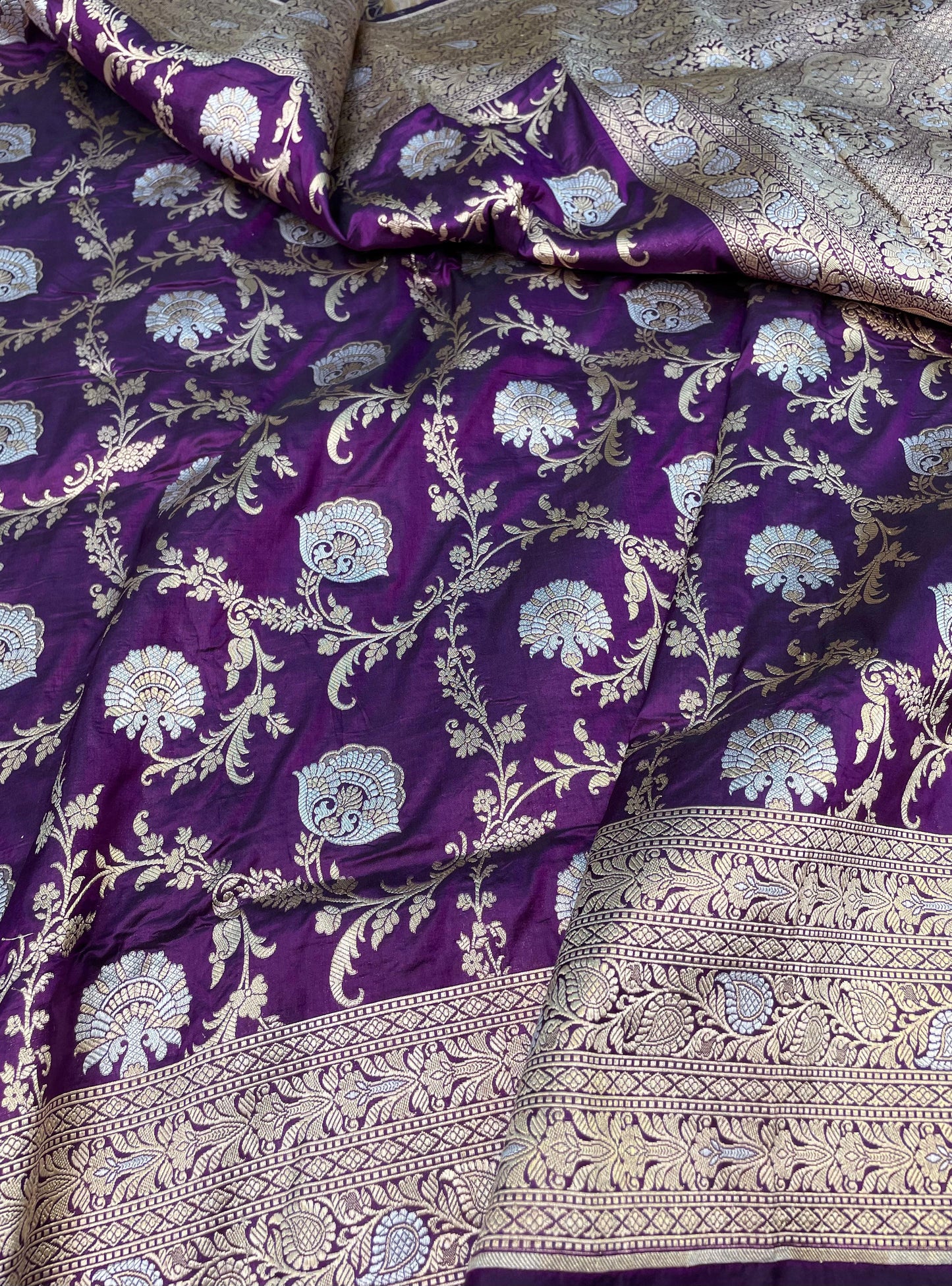 Banarasi Pure Katan Silk Saree Code-WEA001