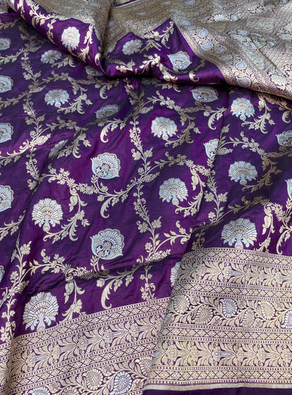 Banarasi Pure Katan Silk Saree Code-WEA001