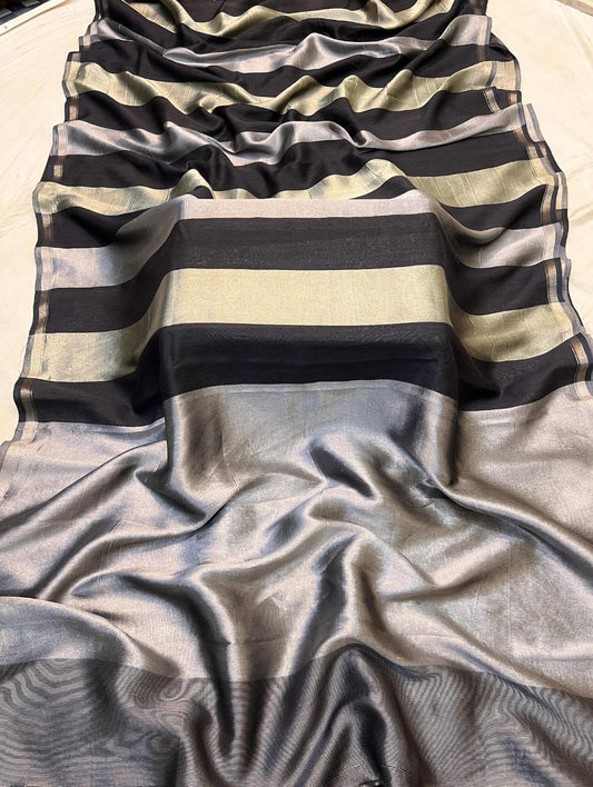 Banaras Handloom Pure Tissue Silk Saree Code-WEA005