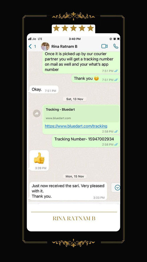 Customer Review Screenshot