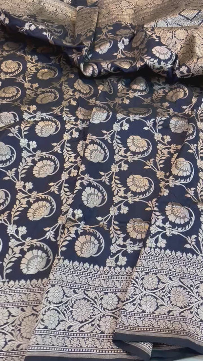 Banarasi Katan handloom Silk Saree code-BTA25