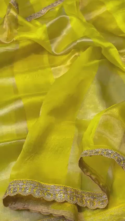 Banarasi Tissue handloom Silk Saree code-BTA21