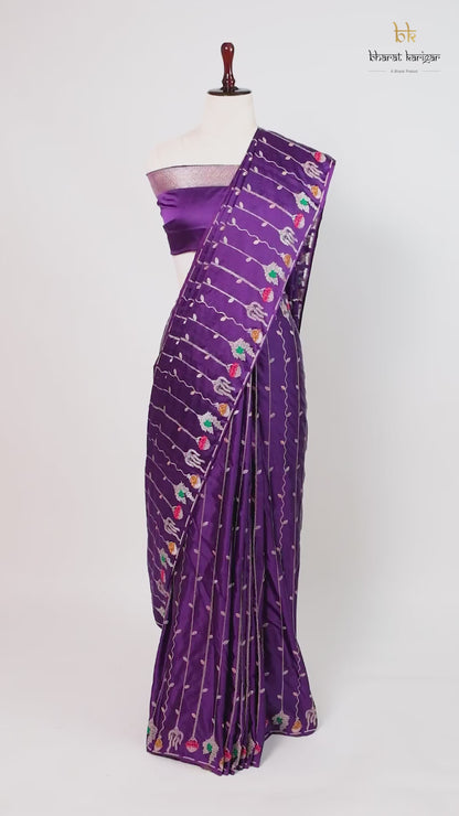 Banarasi mashru handloom Silk code-BSH34