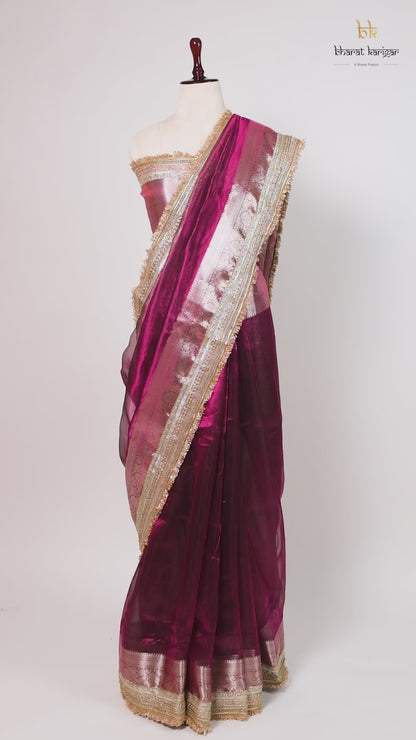 Banarasi Tissue handloom Silk Saree code-BSS19