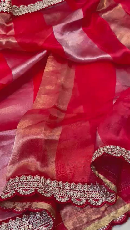 Banarasi Tissue handloom Silk Saree code-BTA20
