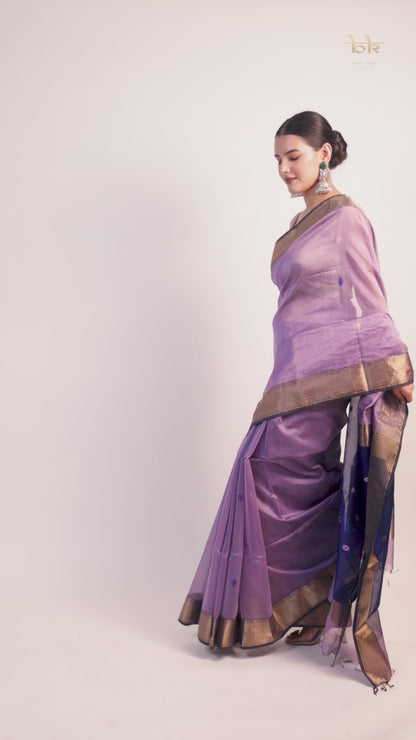 Maheshwari handloom Saree -Product code-THA005