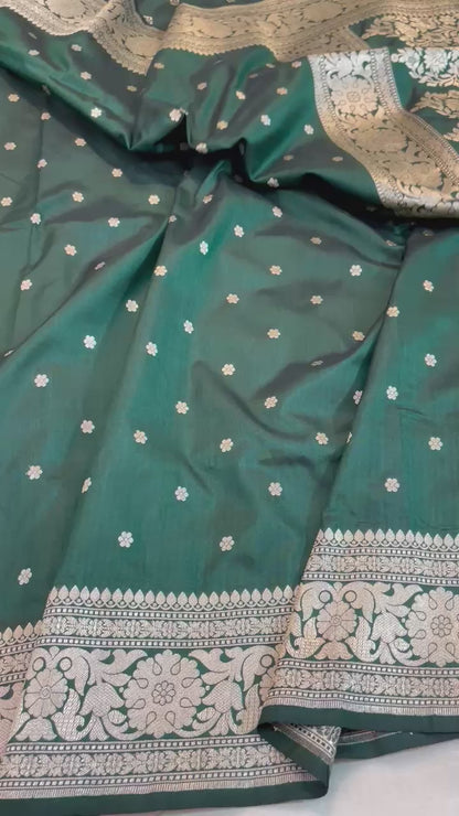 Banarasi Katan handloom Silk Saree code-BTA26
