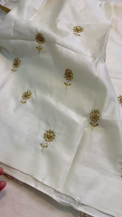 Banarasi Tissue handloom Silk Saree code-BTA22