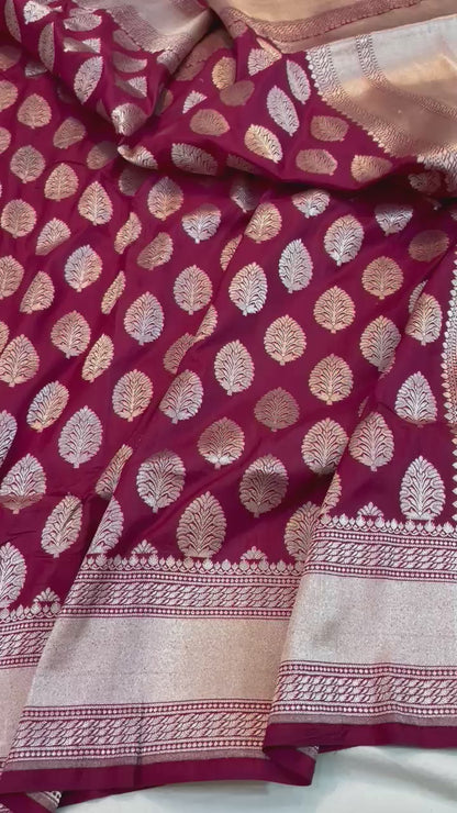 Banarasi Katan handloom Silk Saree code-BTA24