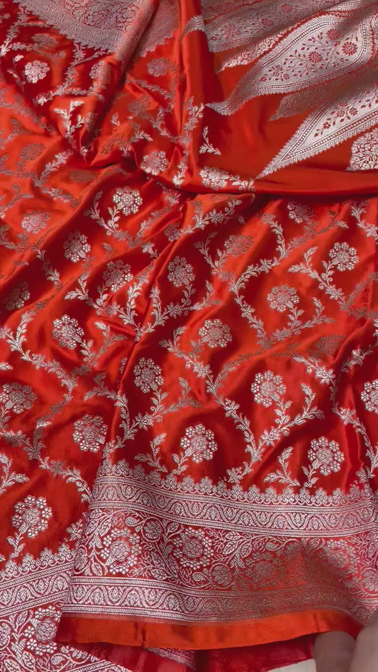 Banarasi mashru handloom Silk code-BSU05