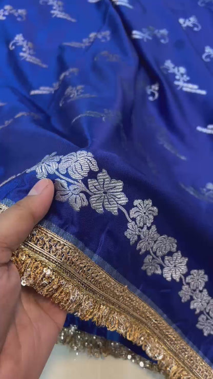 Banarasi mashru handloom Silk code-BSH44