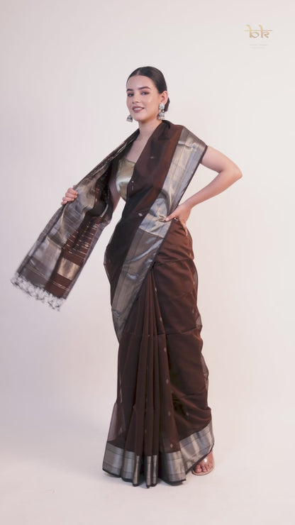 Maheshwari handloom Saree -Product code-THA010