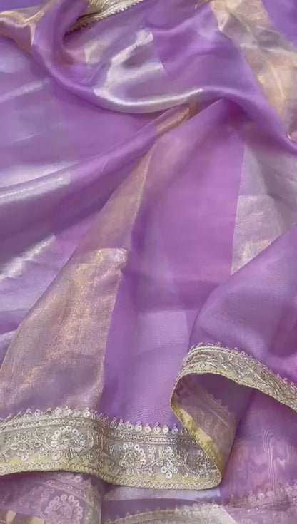 Banarasi Tissue handloom Silk Saree code-BTA19