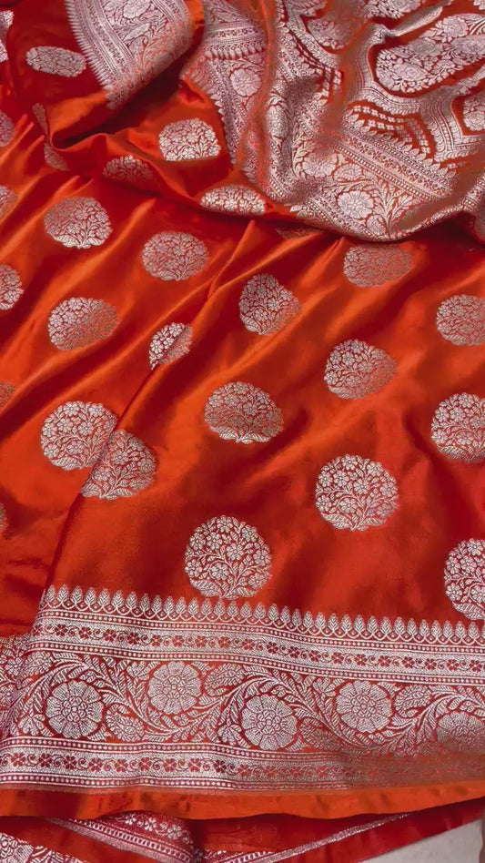 Banarasi mashru handloom Silk code-BSU07
