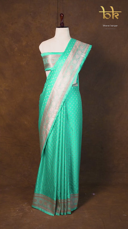 Banarasi mashru handloom Silk code-BYD024
