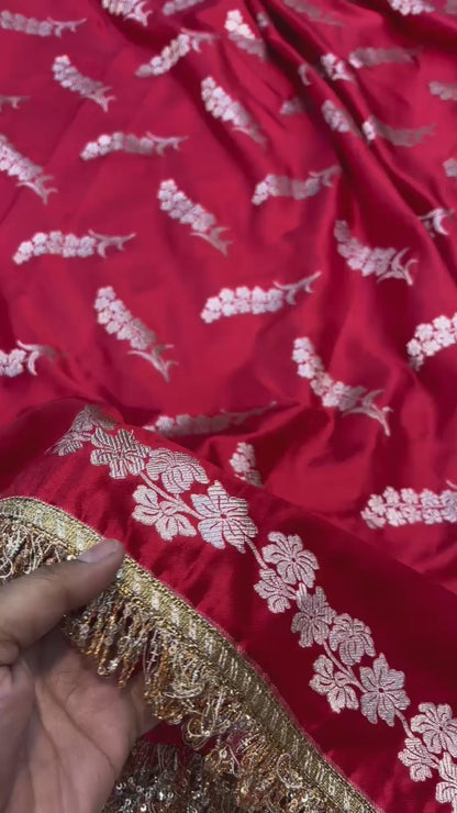 Banarasi mashru handloom Silk code-BSH43