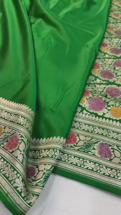 Banarasi mashru handloom Silk code-BSH70