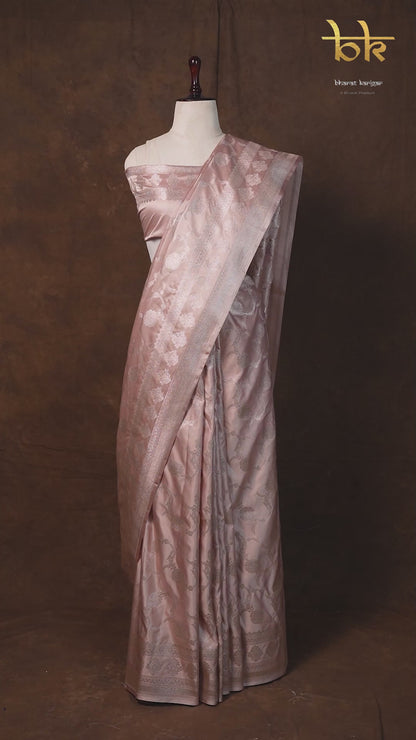 Banarasi mashru handloom Silk code-BYD040
