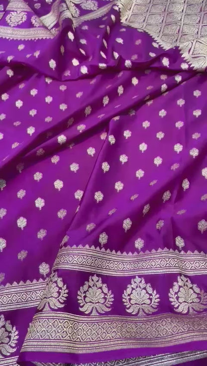 Banarasi mashru handloom Silk code-BSU02