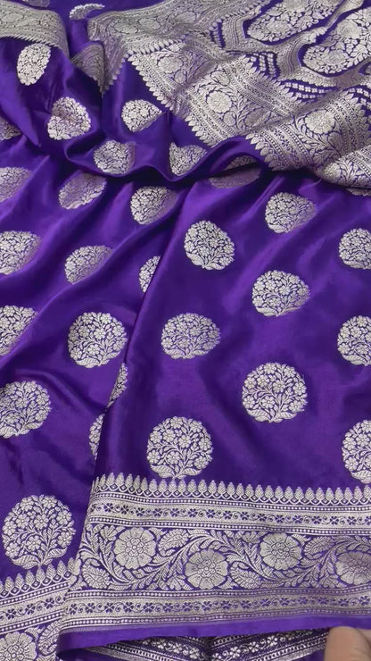Banarasi mashru handloom Silk code-BSU06
